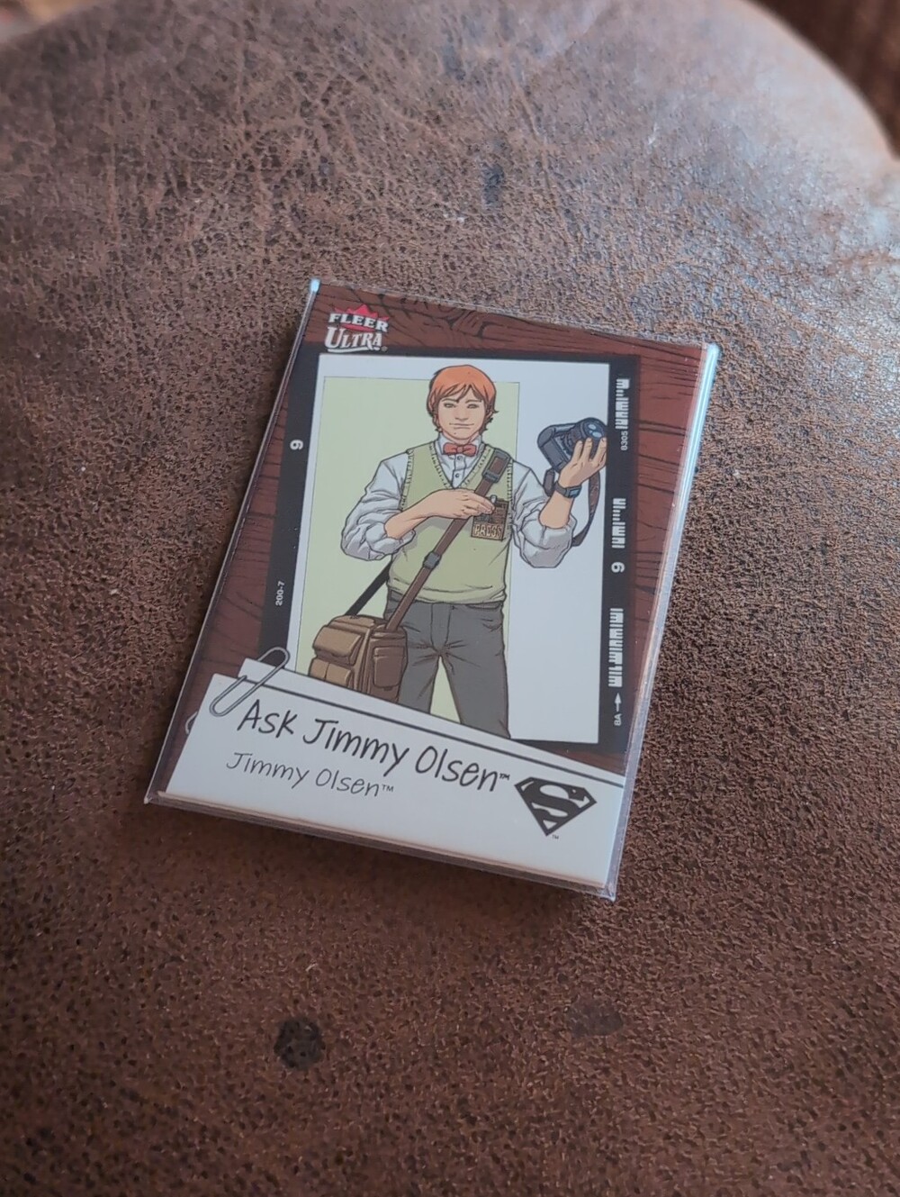 🍁2025 Fleer Ultra Superman Jimmy Olsen #LC-5 Ask Jimmy Olsen